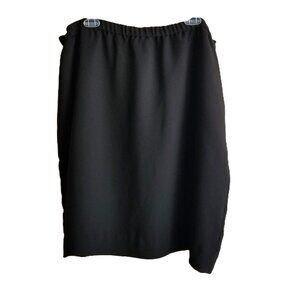 Jones New York Black Pencil Skirt 16W Plus Professional Workwear